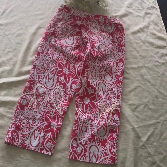 HAVENBLEU CAPRI CROP PANTS - Picture 4 of 8